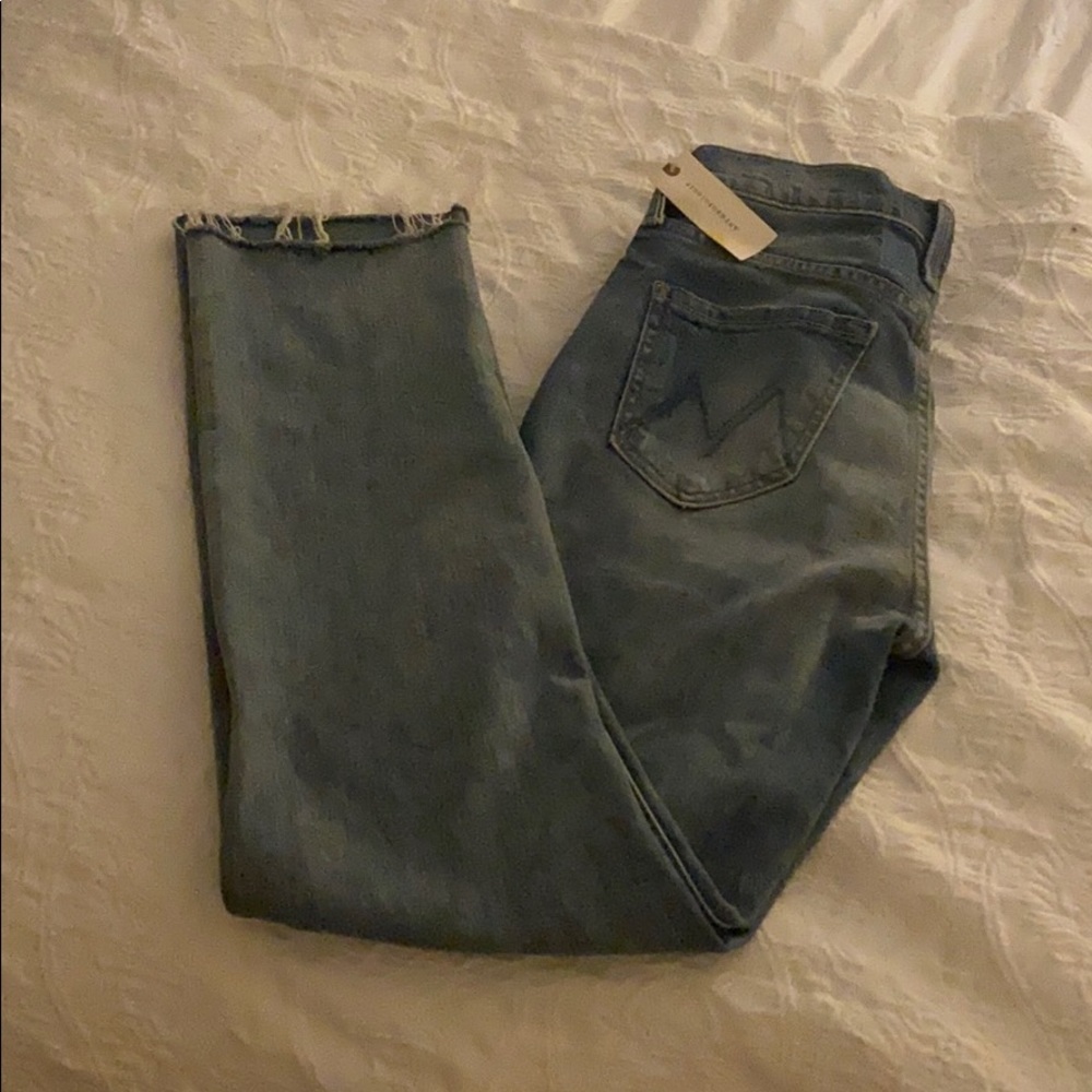 Mother The Tomcat Ankle Fray Sz 25